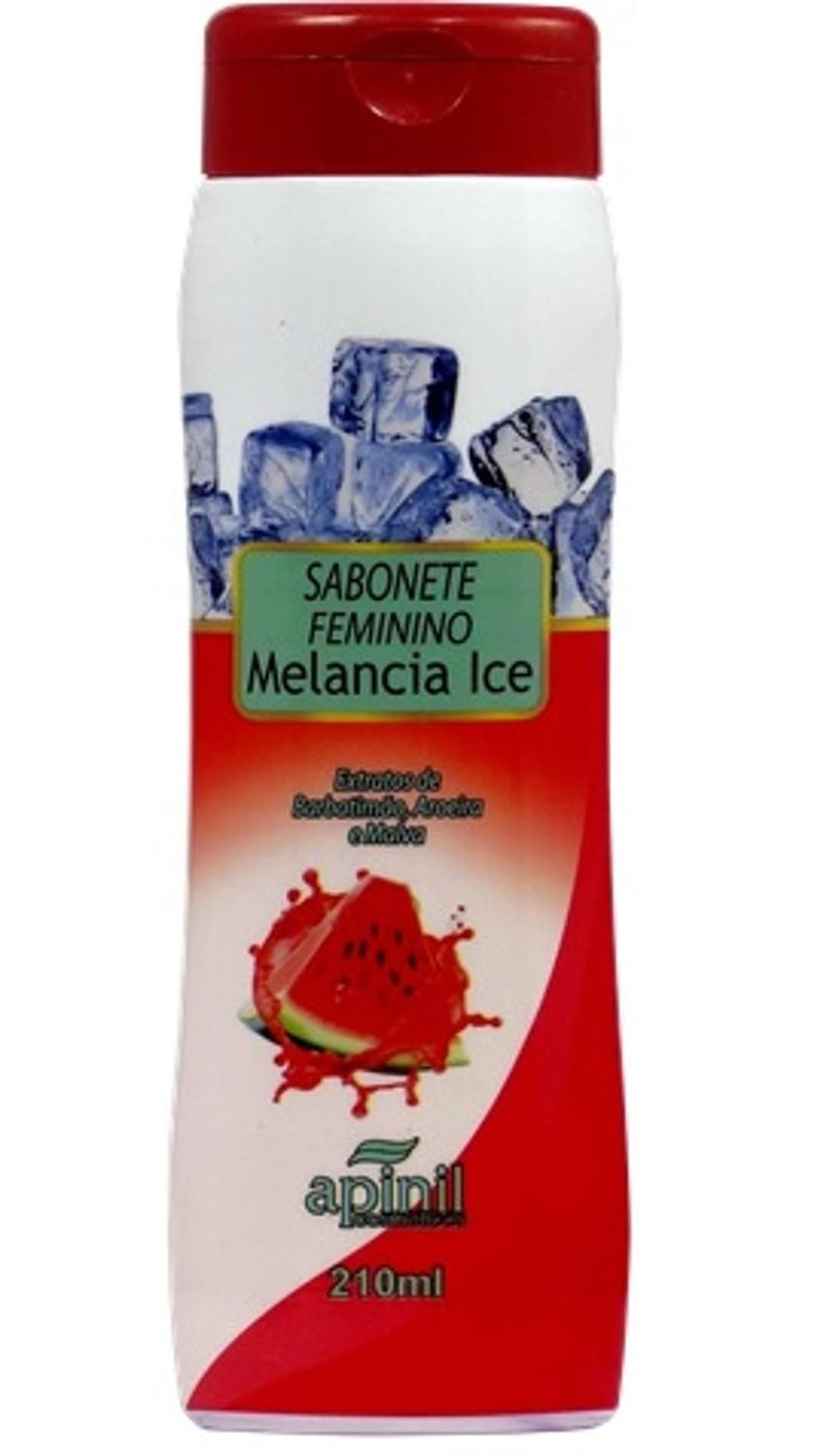 Sabonete Intimo Melancia Ice Apinil 210Ml